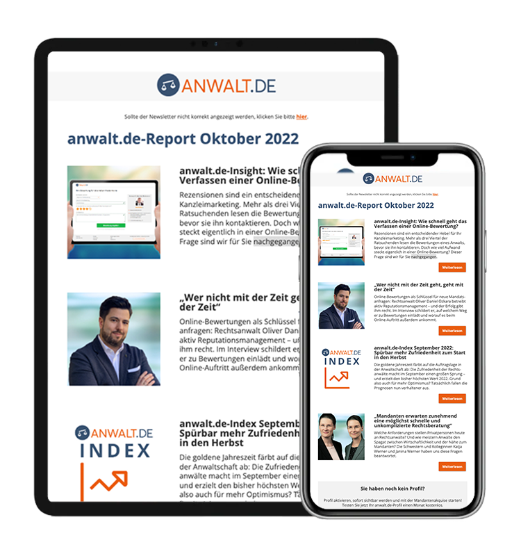 anwalt.de report anwalt.de report